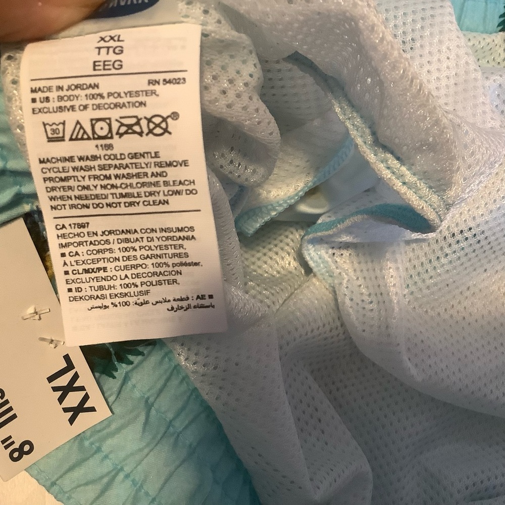 Old Navy Printed Swim Trunks for Men New size XXLARGE - Picture 12 of 13